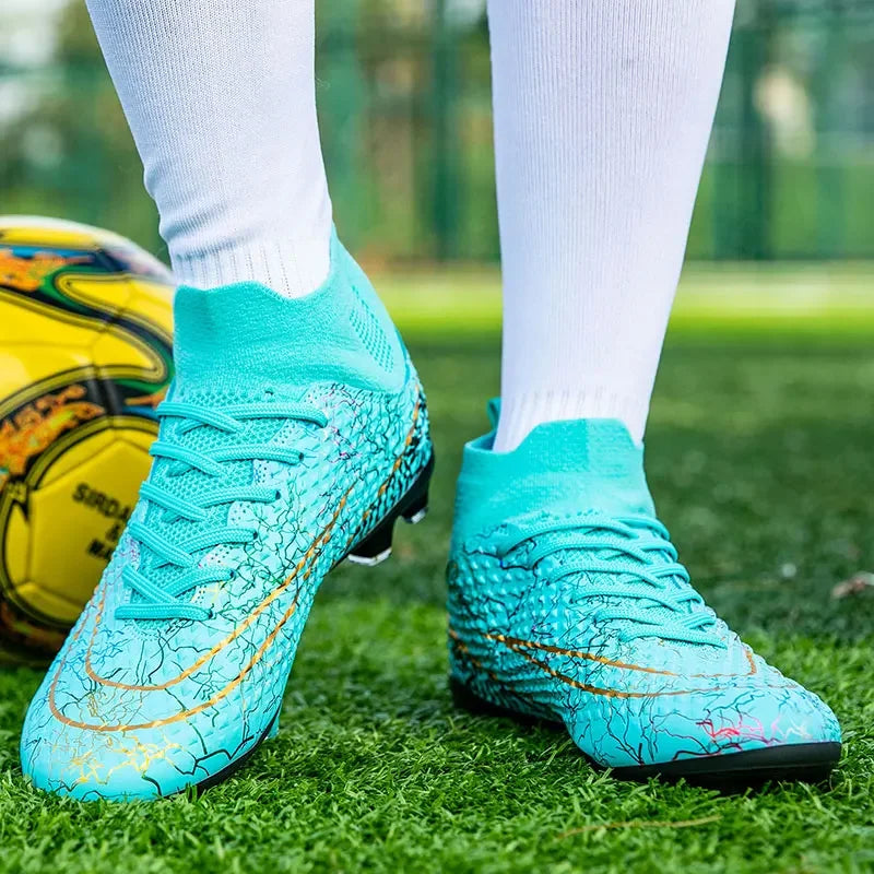 Outdoor Men Society Cleats Soccer Shoes Professional Football Shoes Indoor TF/FG Football Field Boots Fast Sneaker Non Slip