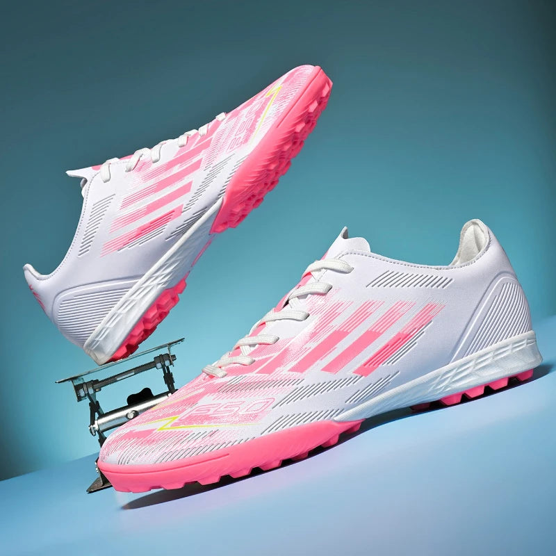 New Men Football Boots Professional Soccer Shoes Boys Sneakers Match Ankle Non-Slip TF/FG Comfortable Sports Shoes Unisex