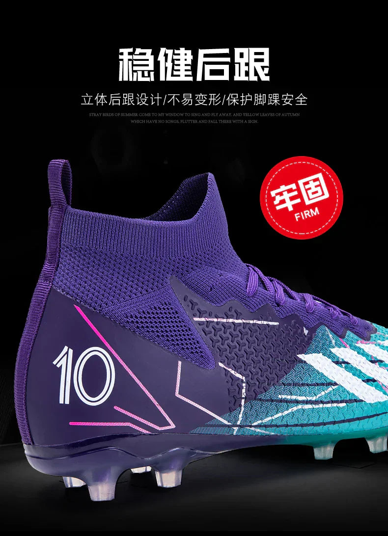 High quality TF/FG sports football shoes, personalized and fashionable football training shoes