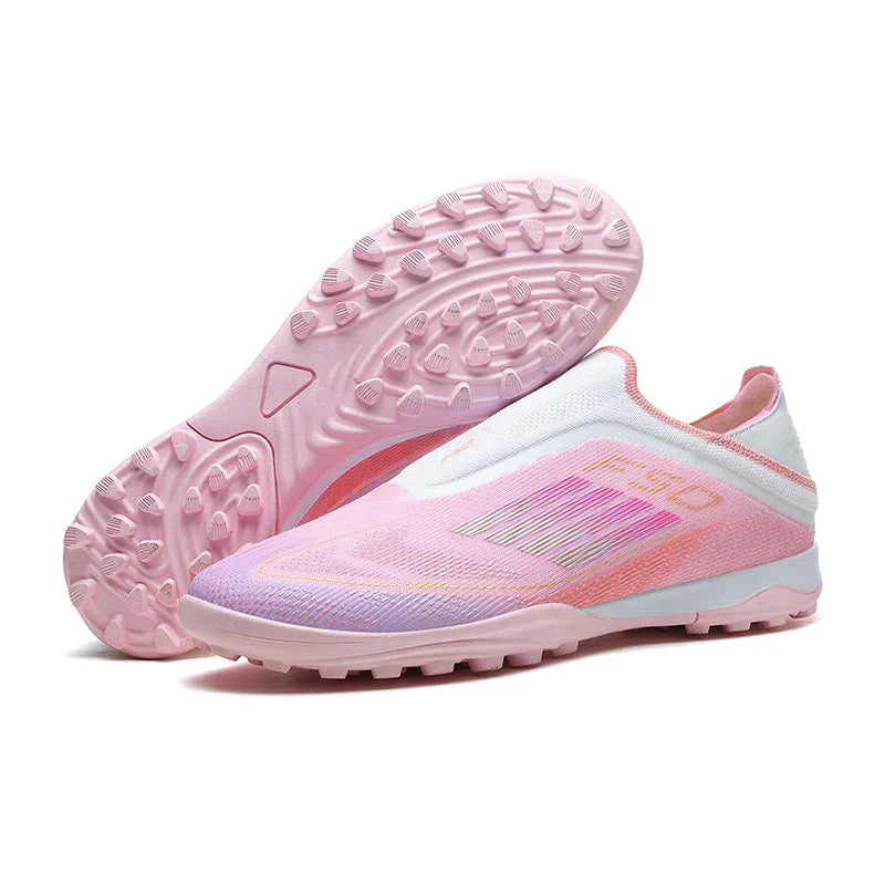 New Men Football Boots Sneakers Soccer Shoes Cleats Long Spikes Ultralight Match Breathable Indoor TF Training Drop Shipping