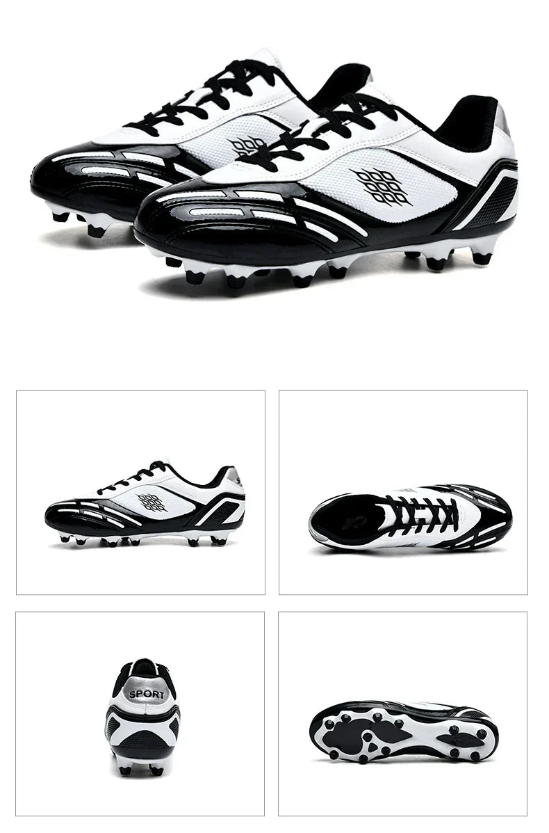 Soccer Shoes Men Turf Football Boots Fashion Firm Ground Studs Anti Slip Boy Sneakers Original Outdoor Field Training Trainers