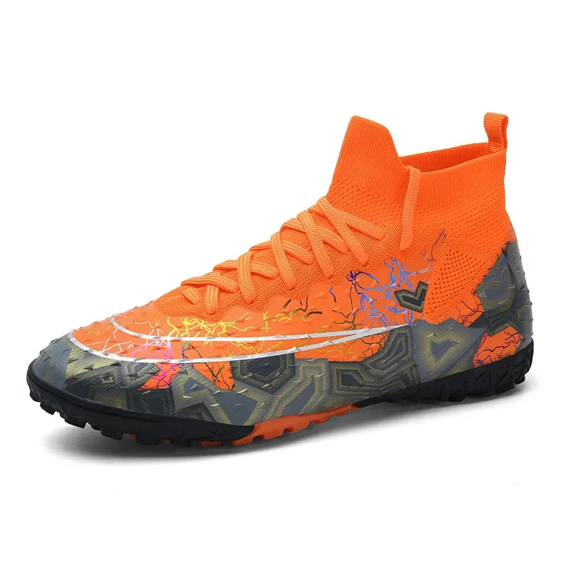 Original Men Football Shoes Indoor Football Field Boots Professional Soccer Shoes Society Cleats TF/FG SneakerSociety Cleats