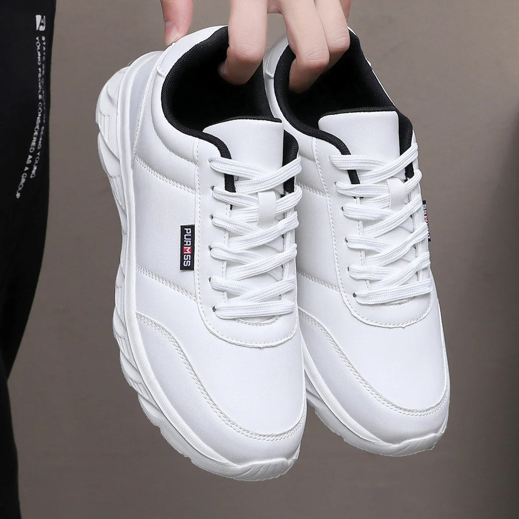 Men Shoes Soft Moccasin Shoes Comfortable Casual Shoes for Men Solid Black White Walking Men Sneakers Footwear Plus Size 39-46