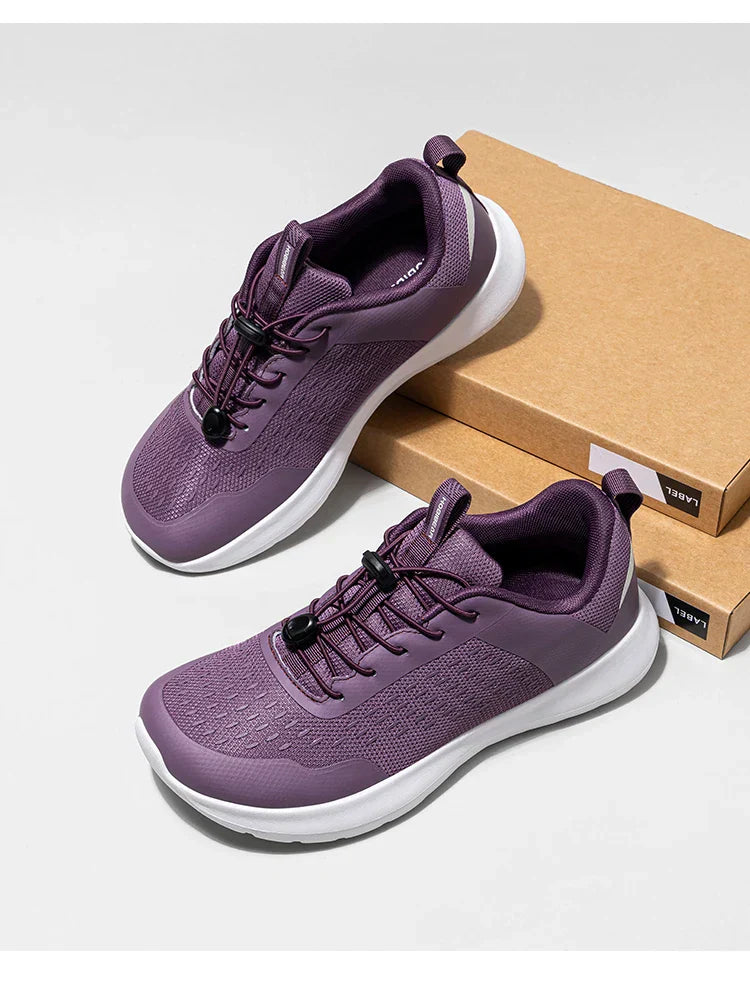 Wide Toe Running Shoes for Men Women Elastic Band Non Slip Sneakers Comfortable Walking Shoes