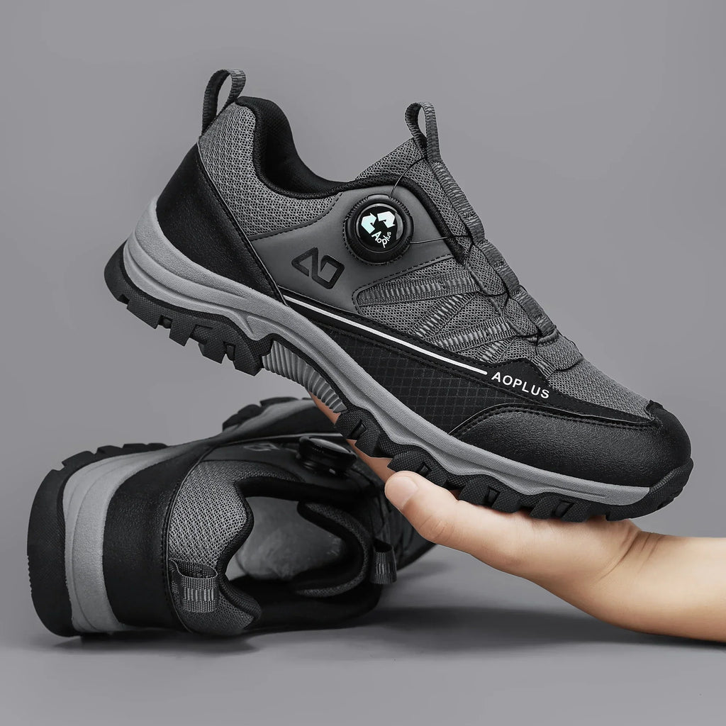 New Fashionable Hiking shoes, Outdoor Men's Walking shoes, Travel Hiking shoes - Comfortable and Breathable, Large size 10