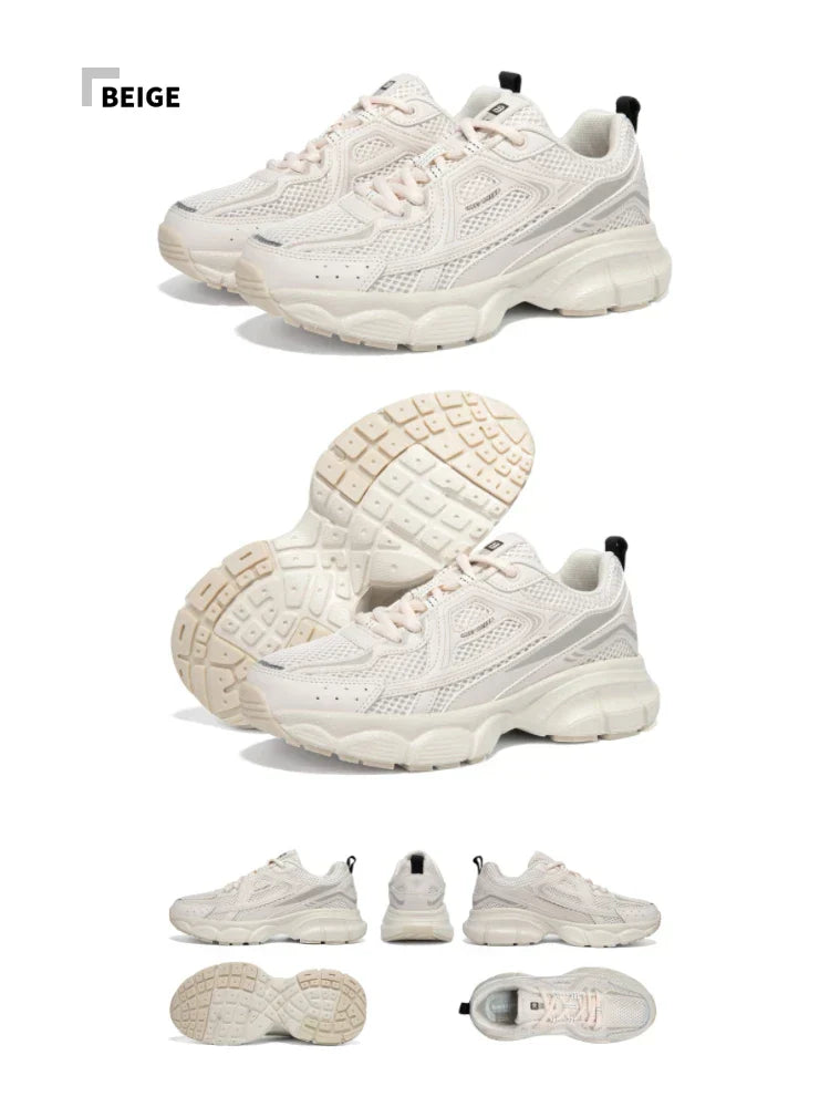 Women Sports Shoes Outdoor Lightweight Breathable Jogging Sneakers Female Casual Mesh Anti-slip Lace Up Running Shoes