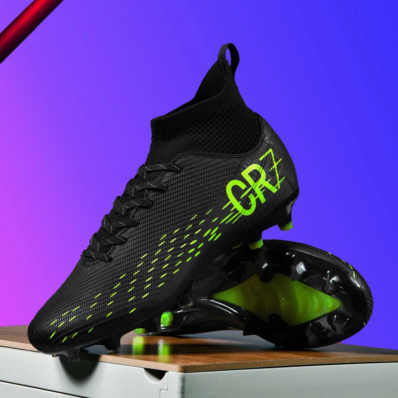 Fast Men Football Field Boots Professional Soccer Shoes Society Cleats TF/FG Football Shoes Comfortable Sneaker Non-Slip Match