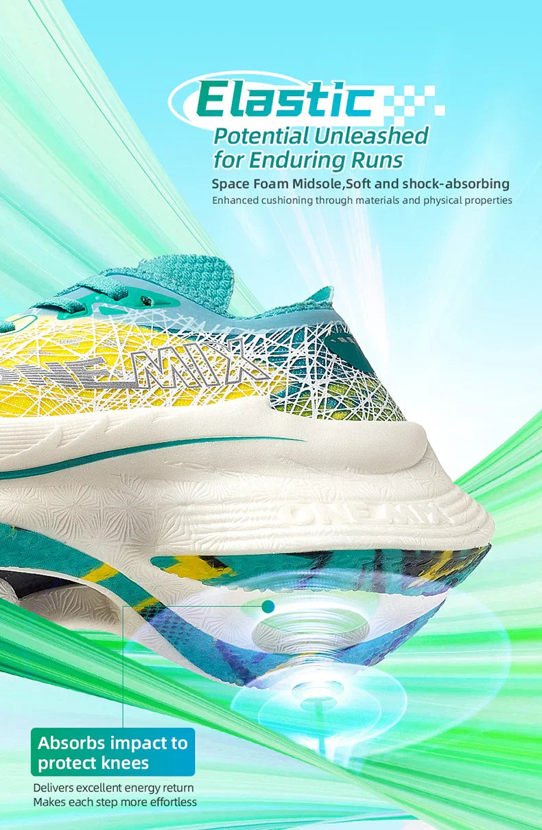 Carbon Plate Running Shoes Shock Absorption Ultra-light Sports Shoes