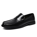 2026 New Men's Patent Leather Penny Loafers Slip On Design Soft Cushion Insole Wear Resistant Sole Business Wedding Party Shoes