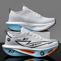 Men's Sports Shoes Full Palm Carbon Plate Running Shoes Men's and Women Marathon Racing Shock-absorbing Athletics Training Shoes