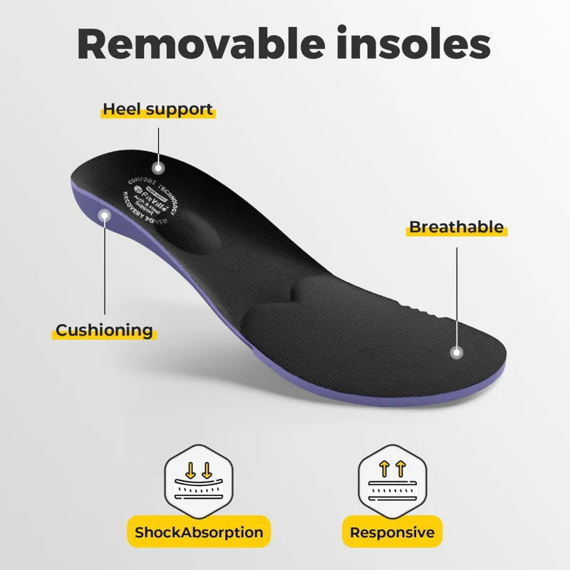 Men Wide Walking Shoes Casual Comfortable Oxford Shoe Lightweight Arch Support Non-Slip Leather Business Sneakers