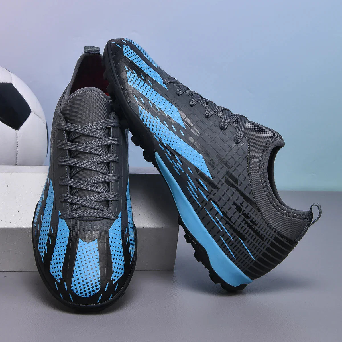 New Men Soccer Shoes Futsal Indoor Football Boots Sport Match Training Kids TF Cleats Grass Ankle Hot-selling High-quality Light