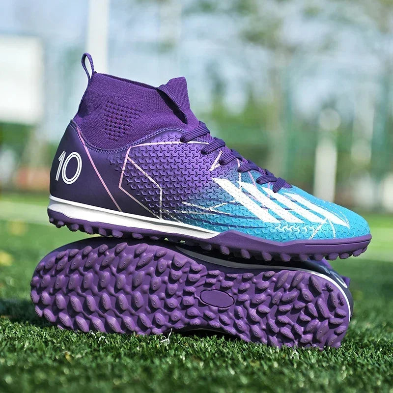 New Professional Football Boots Match Sport Sneakers Unisex Soccer Shoes Outdoor Non-slip Drop Shipping Training Sport Futsal