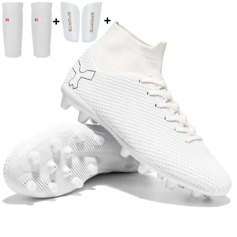Men Quality Soccer Shoes Durable Boys Football Boots Lightweight Children Football Shoes Futsal Training Sneakers Soccer Cleats