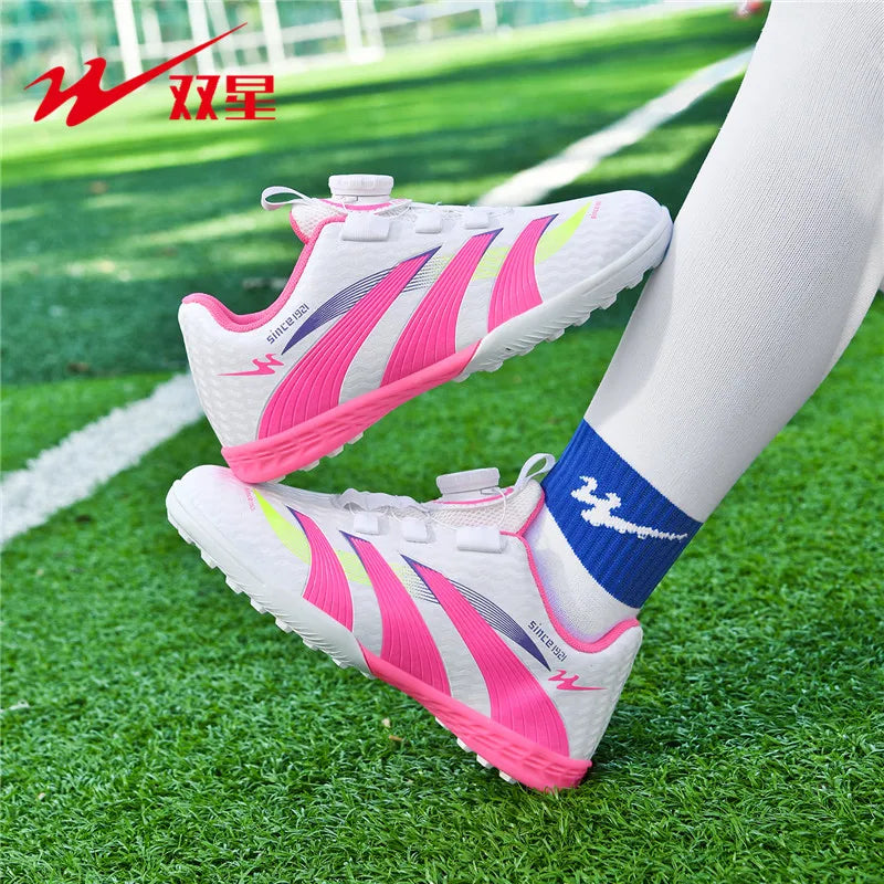 All-match school football boots classic design, sturdy studs, comfortable soccer shoes for students of different ages