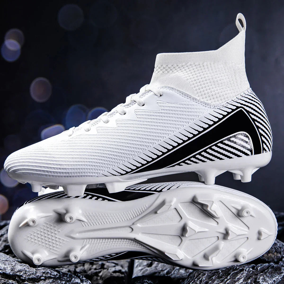 High Performance Adult Soccer Shoes Unisex for Outdoor Indoor Artificial Grass with Studs football shoes for boys  Sole spikes