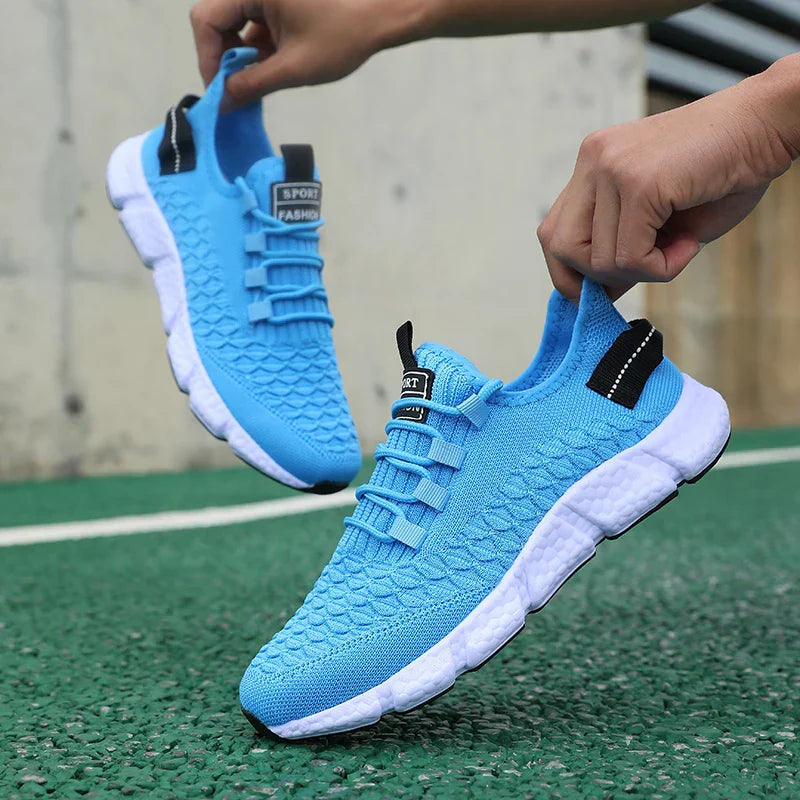 Hot Sports Fashion Men's Sneakers Breathable Lightweight Running Shoes 2025 New Men Women Casual Walking Sneakers Tenis Feminino
