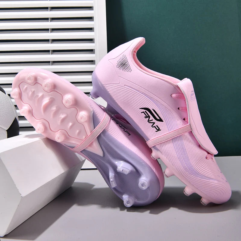 New Men Soccer Shoes Outdoor Comfortable Adult Non-Slip Boys Football Boots Cleats Sport Sport Ultralight Training Match Grass