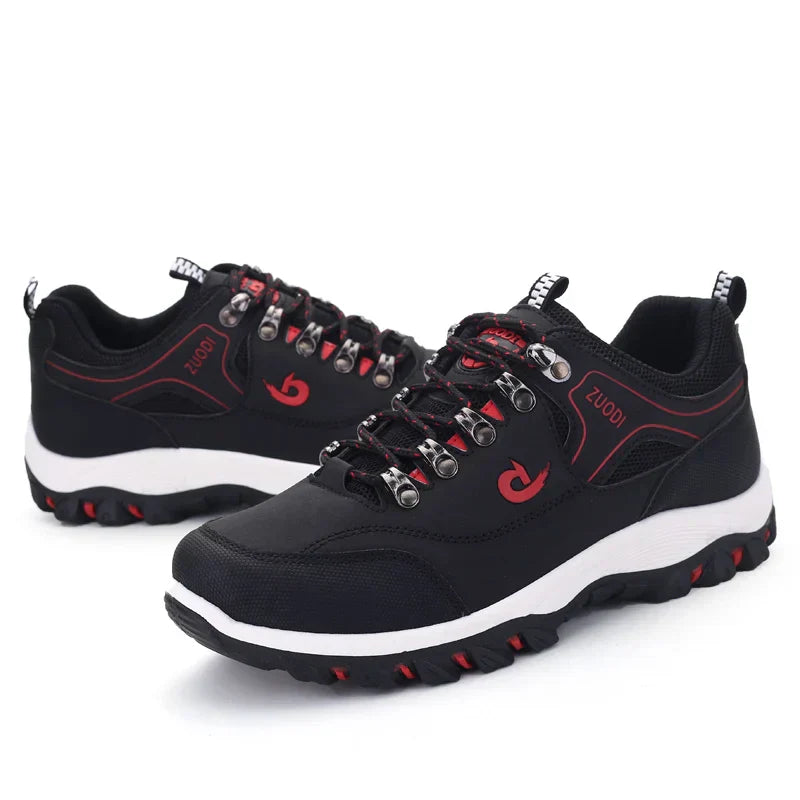 Men's EVA Hiking Shoes Waterproof Anti Slip Leather Outdoor Sports Shoes for Camping Running Jogging 2025 New