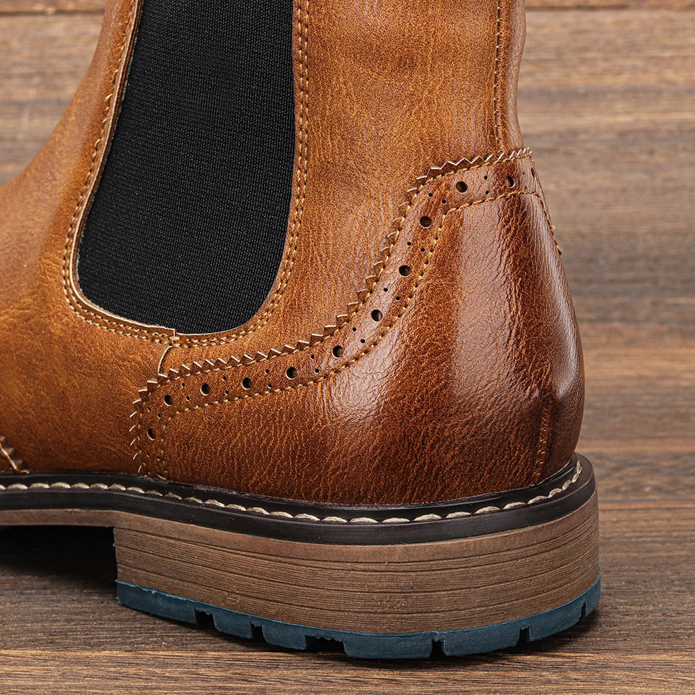 Size 8~13 Ankle Boots For Men Classical Men Boots Fashion Comfortable