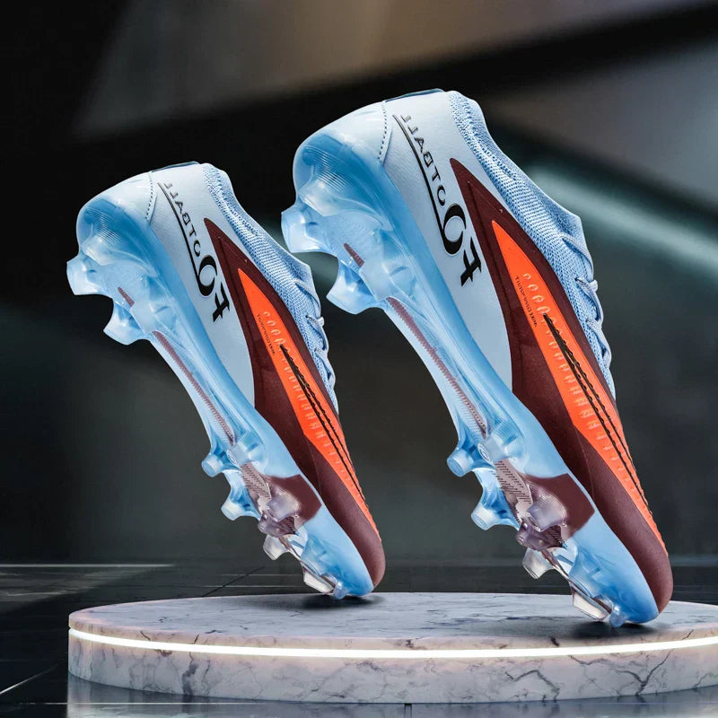 New Men Football Boots Ankle Professional Non-Slip TF/FG Soccer Shoes Boys Sneakers Match Comfortable Sports Shoes Unisex