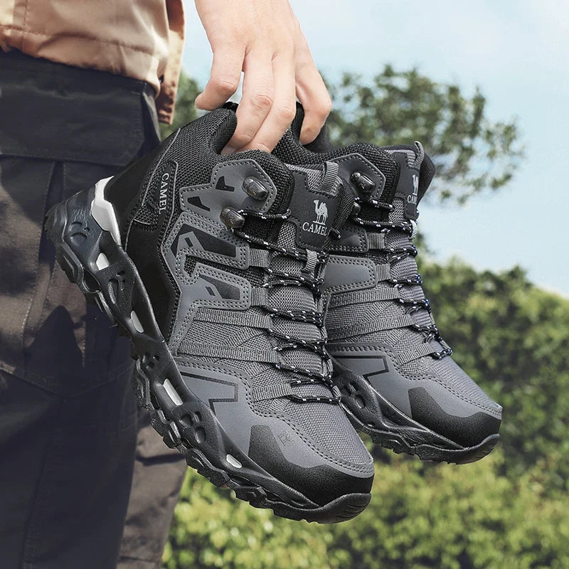 New Hiking Shoes Unisex Outdoor Sports Shoes Camping Boots Ladies Waterproof Walking Shoes Non-slip Professional Trekking  Shoes