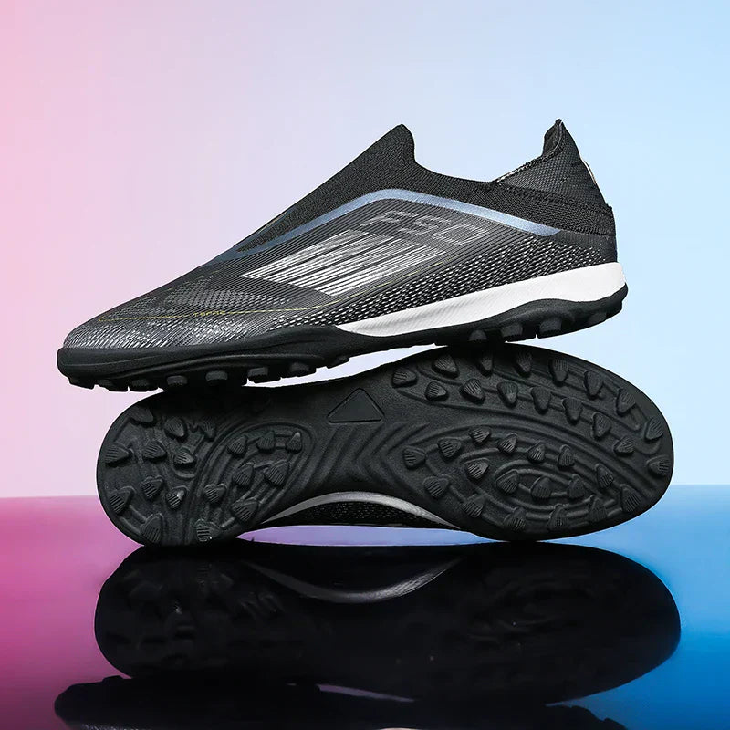 New Men Football Boots Sneakers Soccer Shoes Cleats Long Spikes Ultralight Match Breathable Indoor TF Training Drop Shipping