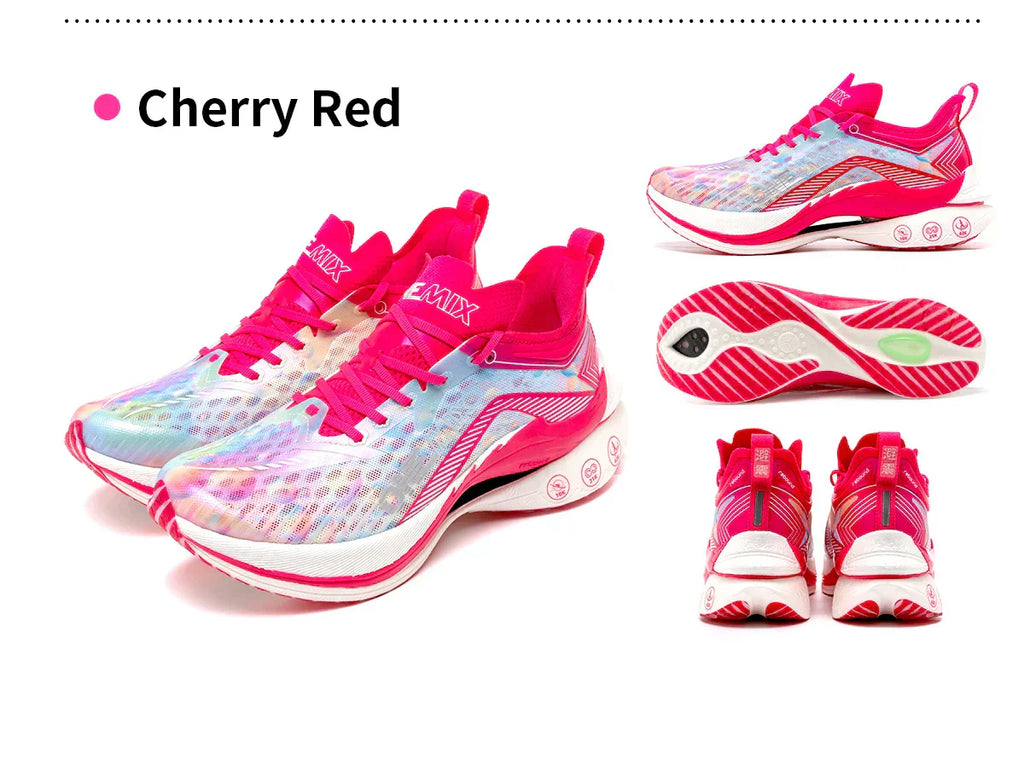 2025 Professional Marathon Running Shoes for Men Anti-slip Ultra-light Rebound Athletic Carbon Plate Sport Shoes Sneakers