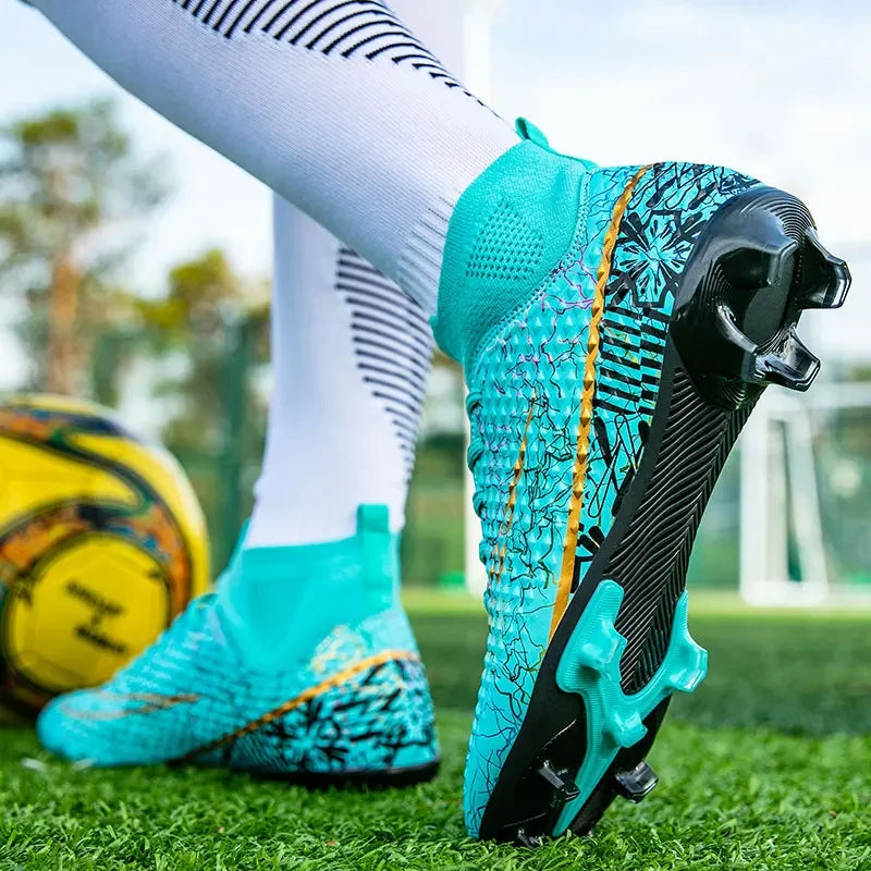 Outdoor Men Society Cleats Soccer Shoes Professional Football Shoes Indoor TF/FG Football Field Boots Fast Sneaker Non Slip