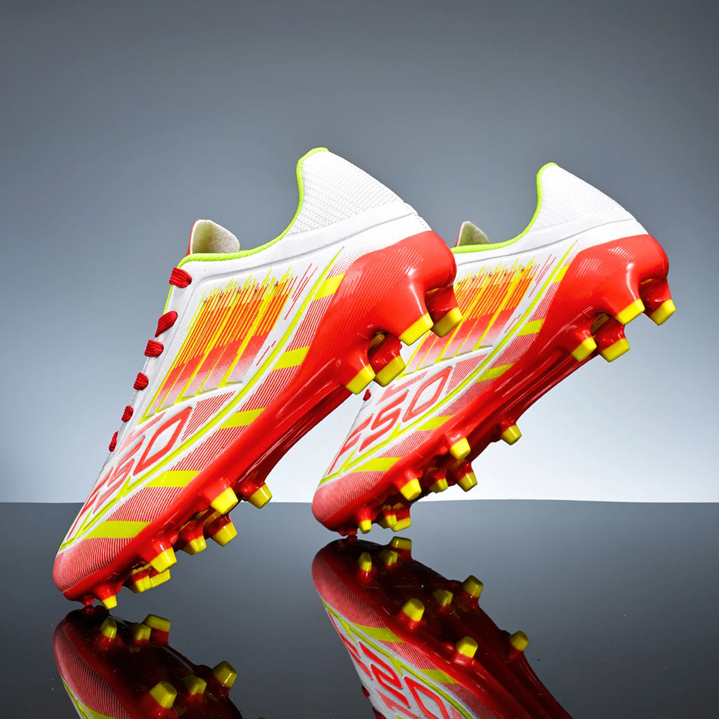 FG/AG cleats soccer shoes | Artificial grass use, all-season, for training & games, indoor & outdoor