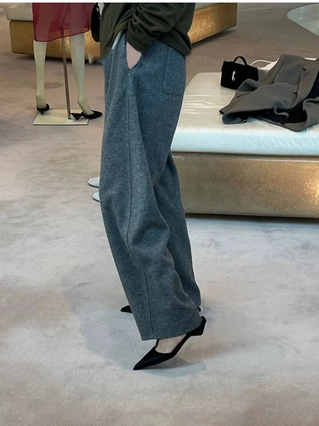 Women's Heeled Shoes New Sexy Pointed Toe Chunky Heel Slingbacks Shoes for Women High Heel Shoes Dress Party High Heel Sandals