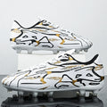 Breathable Summer Football Boots With Long And Turf Studs, Fine Craft And Stable Support, Great For Adolescent