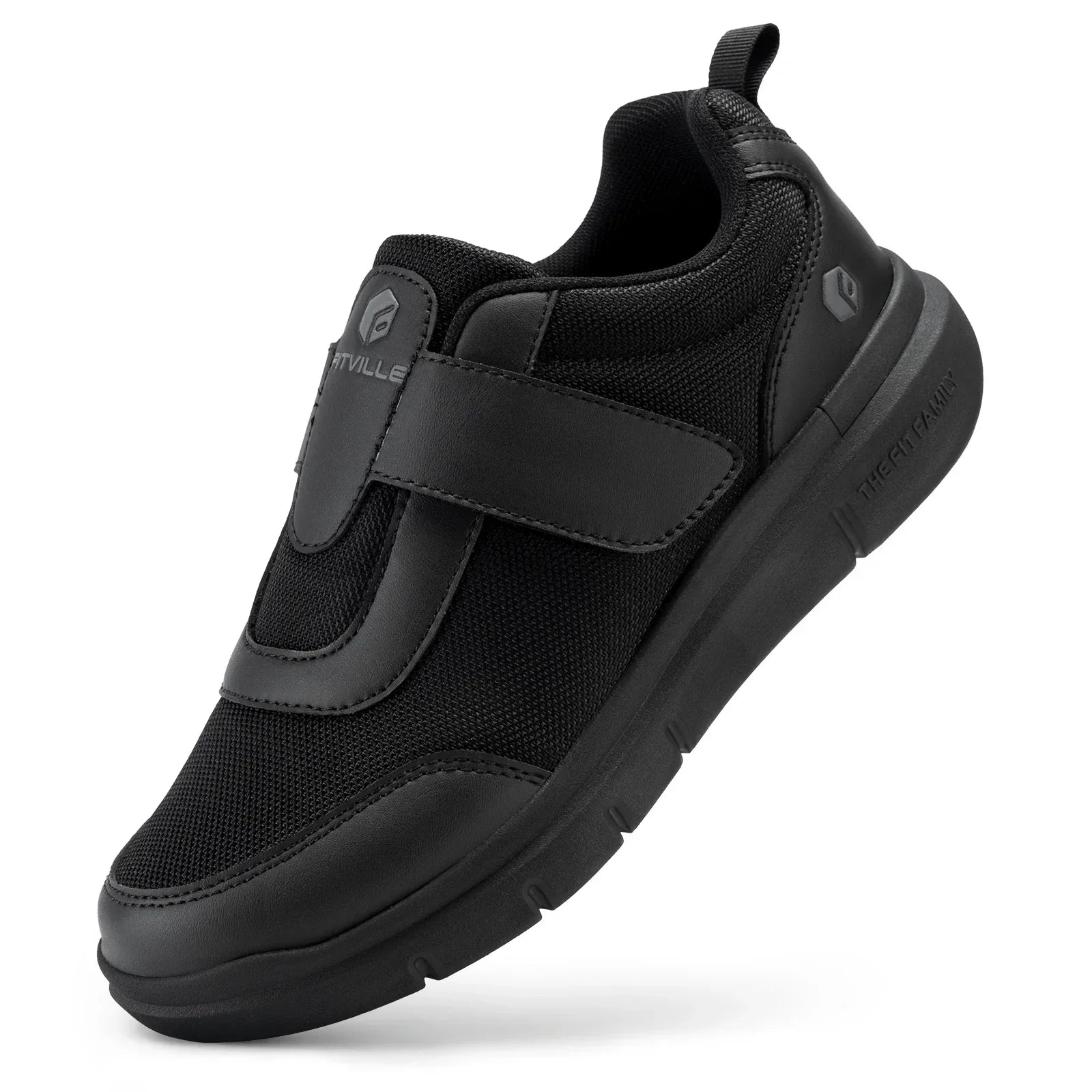 Extra Wide Men's Diabetic Shoes for Elder Orthopedics Feet Swollen Adjustable Walking Shoe Elderly Foot Pain Relief