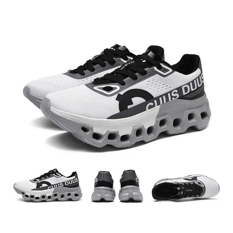 Men's Cushioning Running Shoes Lightweight Athletic Casual Sneakers Male Non-Slip Sports Shoes Outdoor Travel Walking Shoes