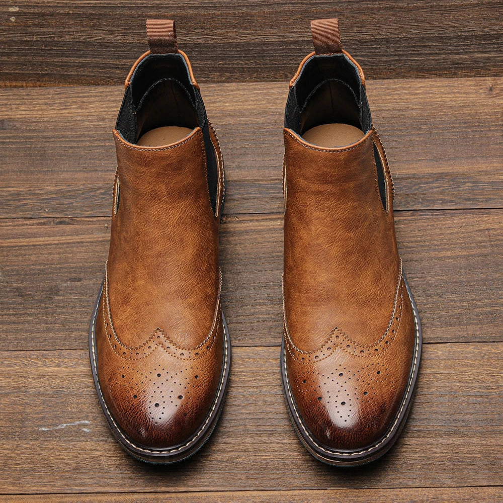 Size 8~13 Ankle Boots For Men Classical Men Boots Fashion Comfortable