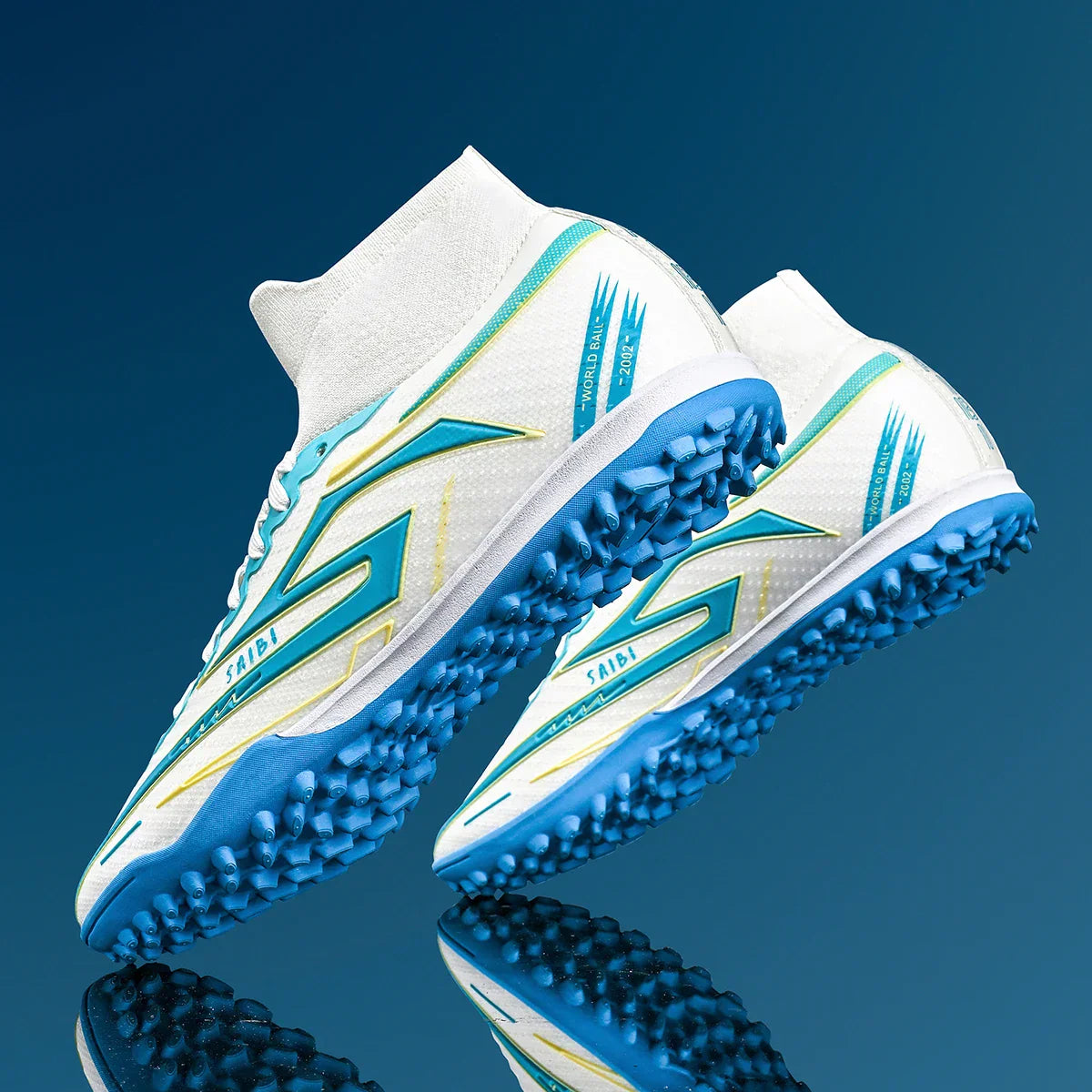Breathable TF Turf Soccer cleats PU Fabric Composite Upper Rubber Anti-slip Sole Cost-effective Men Women Kids Footwear