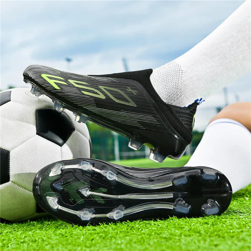 New Men Soccer Shoes Cleats Grass Futsal Comfortable Turf Football Boots Sports Ultralight FG/TF Non Slip Indoor Adult Sneakers