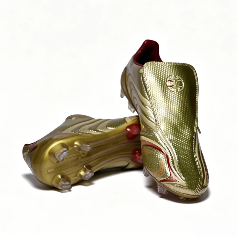 Professional F50 Mens Soccer Shoes Classic Non-Slip Turf Soccer Cleats Boys TF/FG Training Football Boots Chuteira Campo 39-45