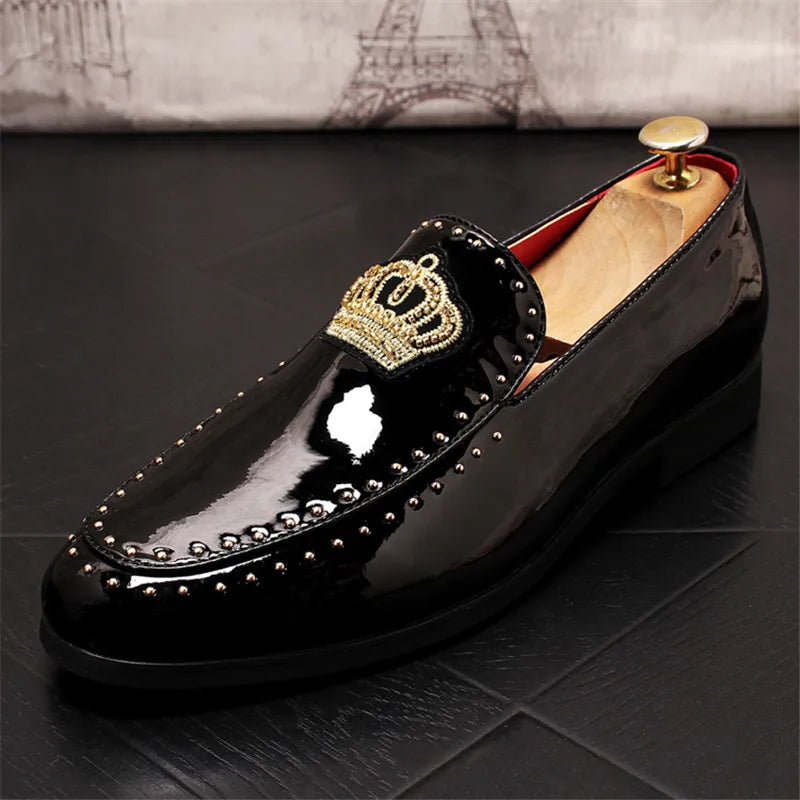 New Arrival Men's Shoes Luxury Designer Leather Casual Driving Oxfords Flats Shoes Mens Loafers Moccasins Italian Shoe For Men