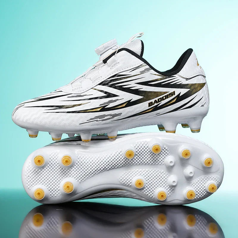 Kids Soccer Cleats Boys Football Boots Children Training Shoes Youth Ultralight Non-slip Sports Sneakers Breathable Comfortable