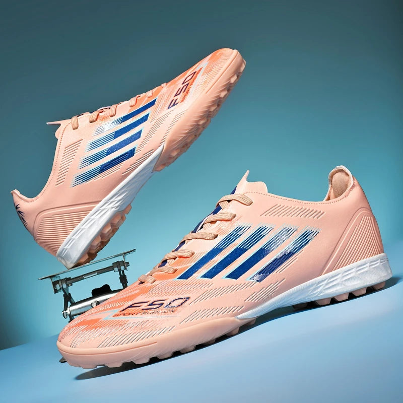 New Men Football Boots Professional Soccer Shoes Boys Sneakers Match Ankle Non-Slip TF/FG Comfortable Sports Shoes Unisex