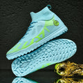 Teen Simple Stylish Soccer Cleats Light Durable All Match Seamless Upper Anti Slip Anti Collision Field Training Shoes