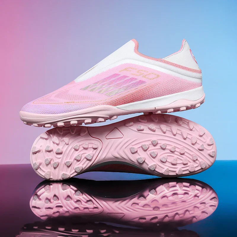Men Soccer Shoes Training TF Match Futsal Ultralight Breathable Long Spikes Football Boots Indoor Sneakers Cleats Drop Shipping