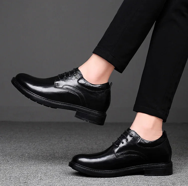 Men Height Increase Sneakers Elevator Shoes for Men Sports Casual Shoes Invisible Inner Heightening 8cm White Big Size Shoes