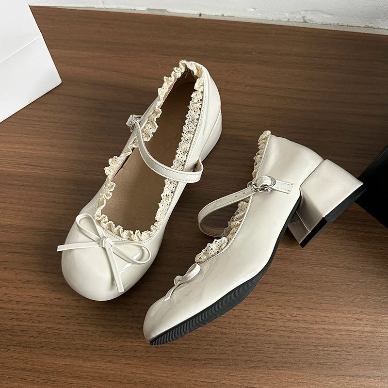Silver French Ballet Shallow-mouthed High Heels for Women, New Summer Height-increasing Single Shoes with Skirts in 2025