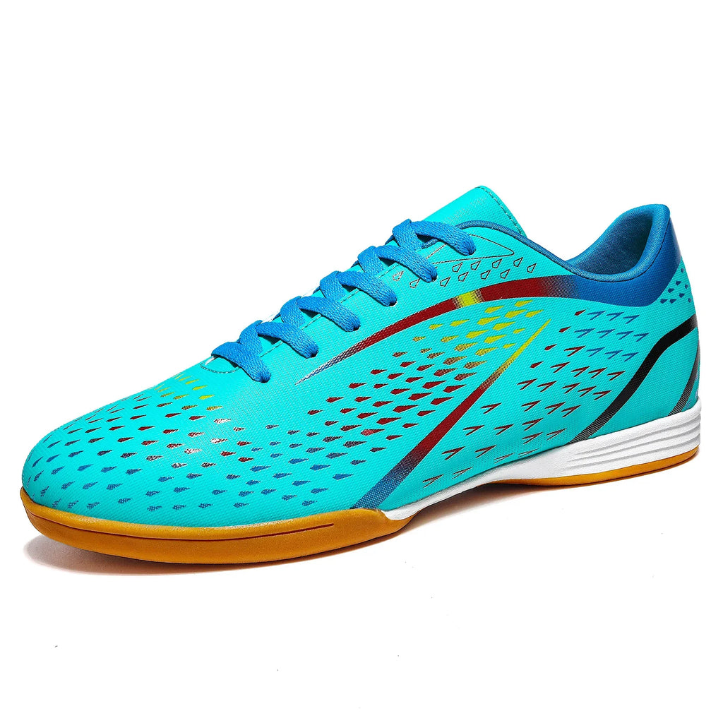 Professional Futsal Men Football Shoes Society Soccer Shoes Indoor Sports Cleats Unisex Non Slip Resistant Women Football Boots