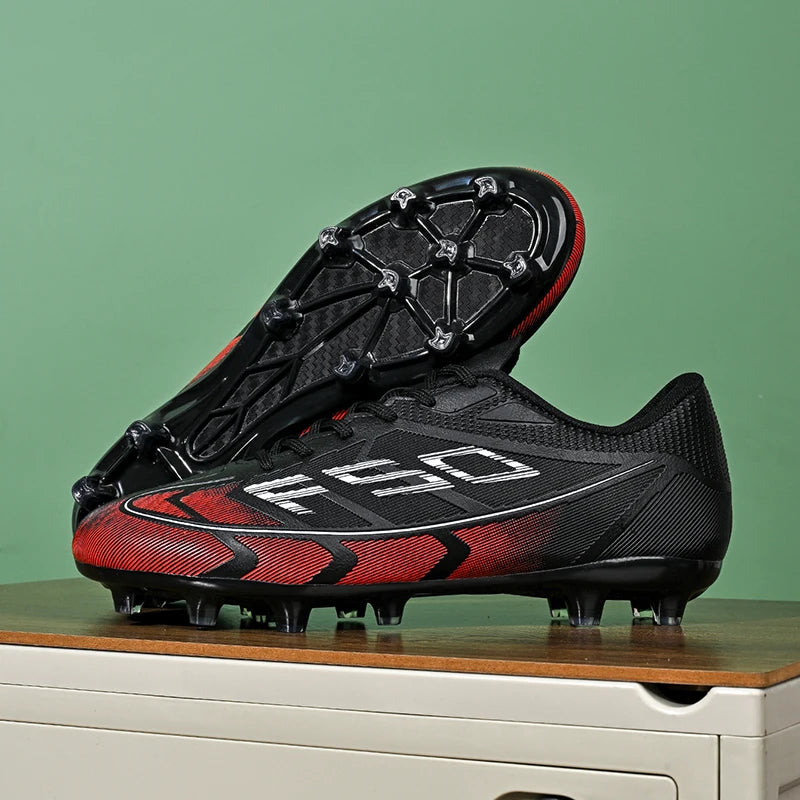 New Men Football Boots Futsal High Ankle Breathable Non-Slip High-quality Ultralight Soccer Shoes Sports Shoes Outdoor Match