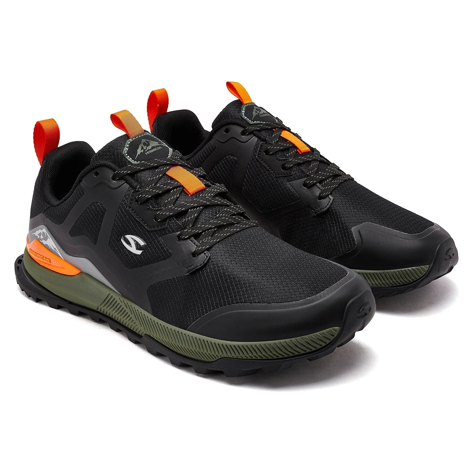 Unisex Hiking Shoes Women Men Trail Running Outdoor Sneakers Artificial Leather Non Slip Lace-Up Walking Shoes