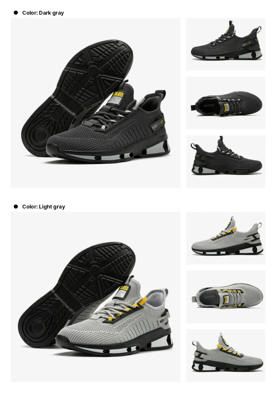 Lightweight Running Shoes For Men Casual Men's Designer Mesh Sneakers Lace-Up Male Outdoor Sports Walking Shoes