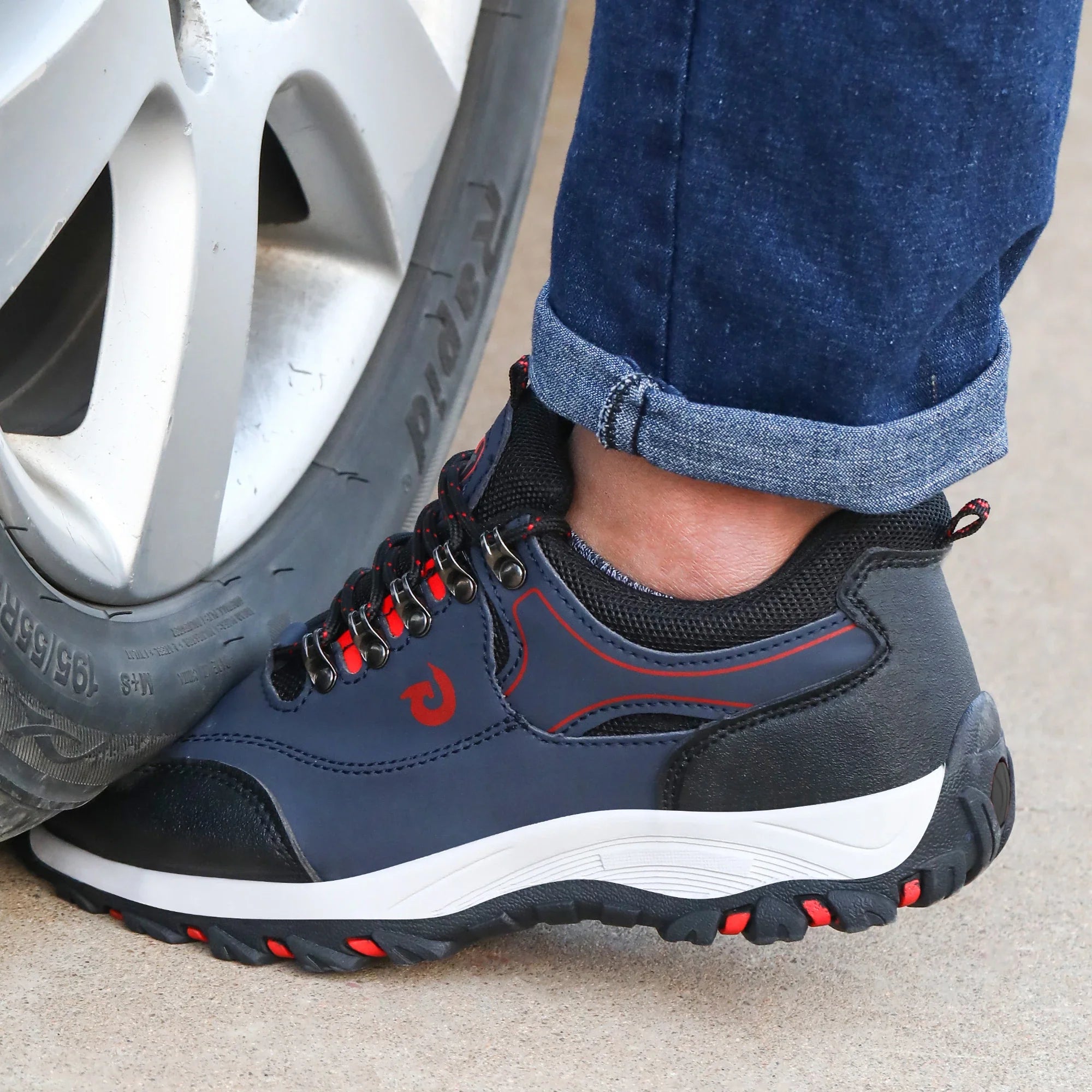 Steel Toe Cap Shoes For Men Safety Shoes Puncture-Proof  Work Safety Boots Protective Work Shoes Male Footwear Security Sneakers